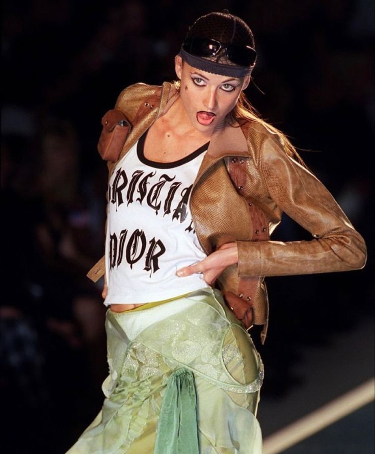 Christian Dior S/S 2002 “Hardcore” Punk Tank Top – FIRE 火