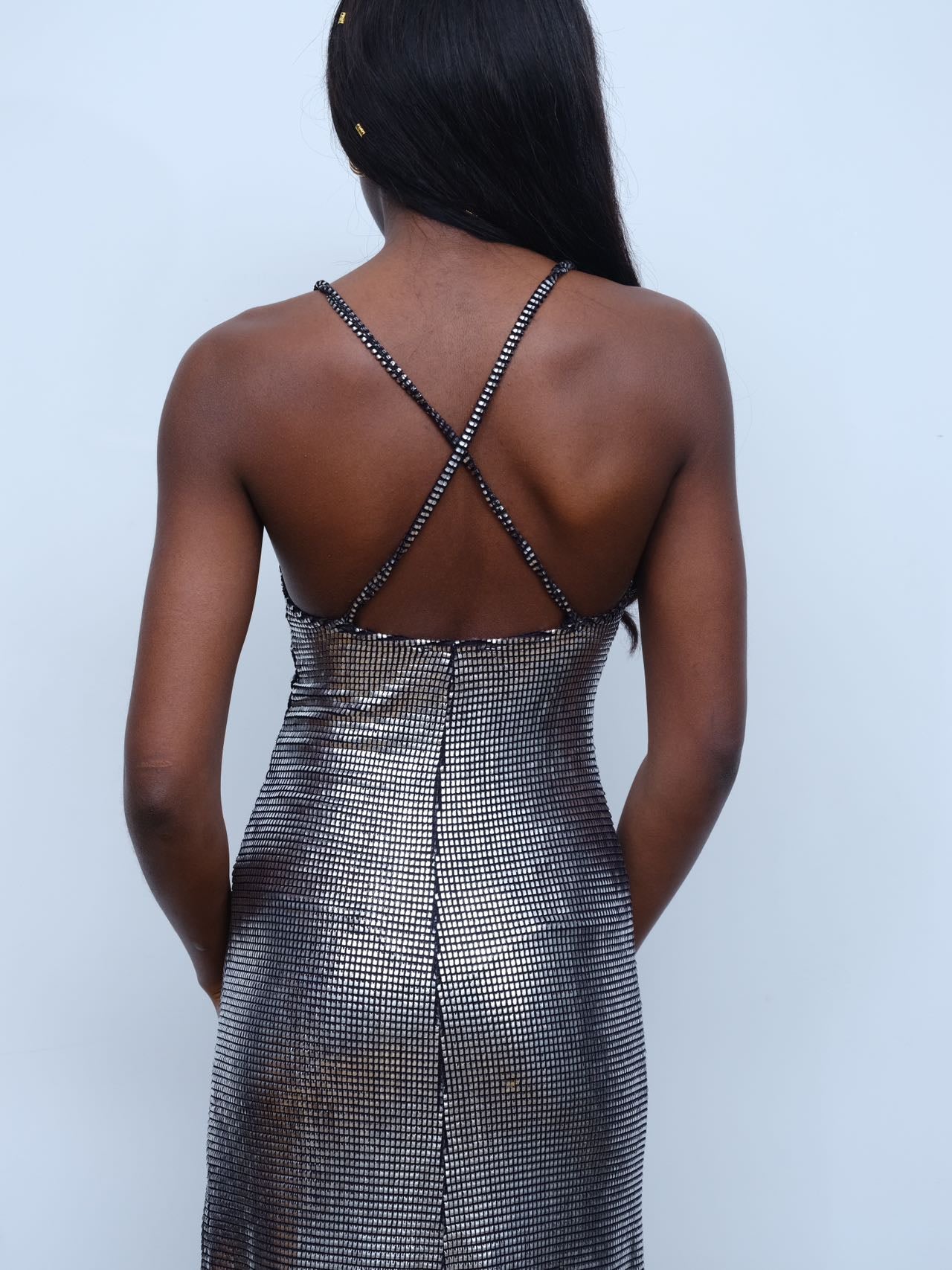 Paco Rabanne Vintage Chainmail Sheen Dress – METAL 金
