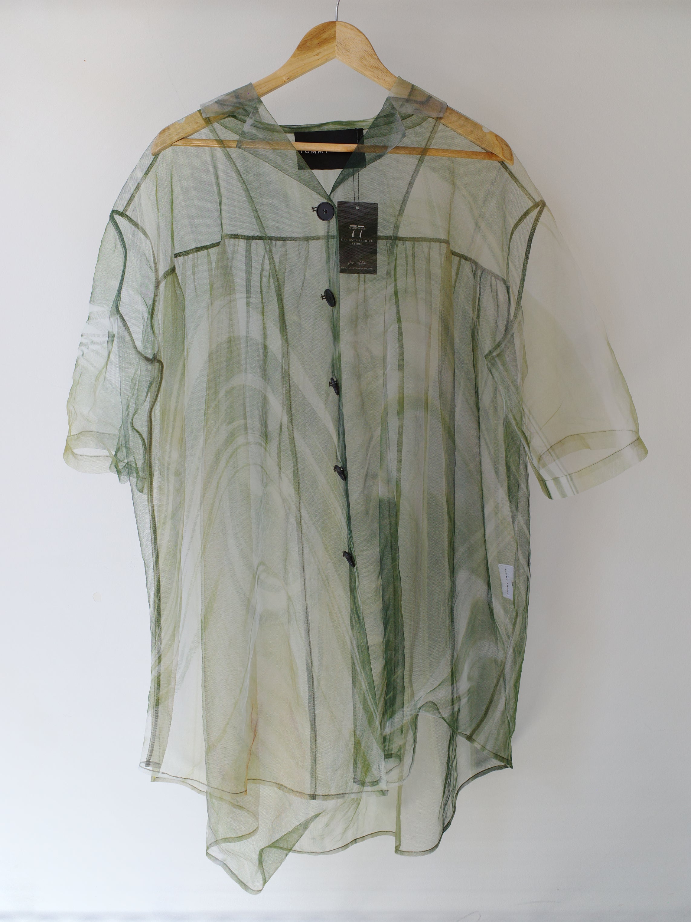 Tommy Zhong Sheer Printed Shirt – WOOD 木