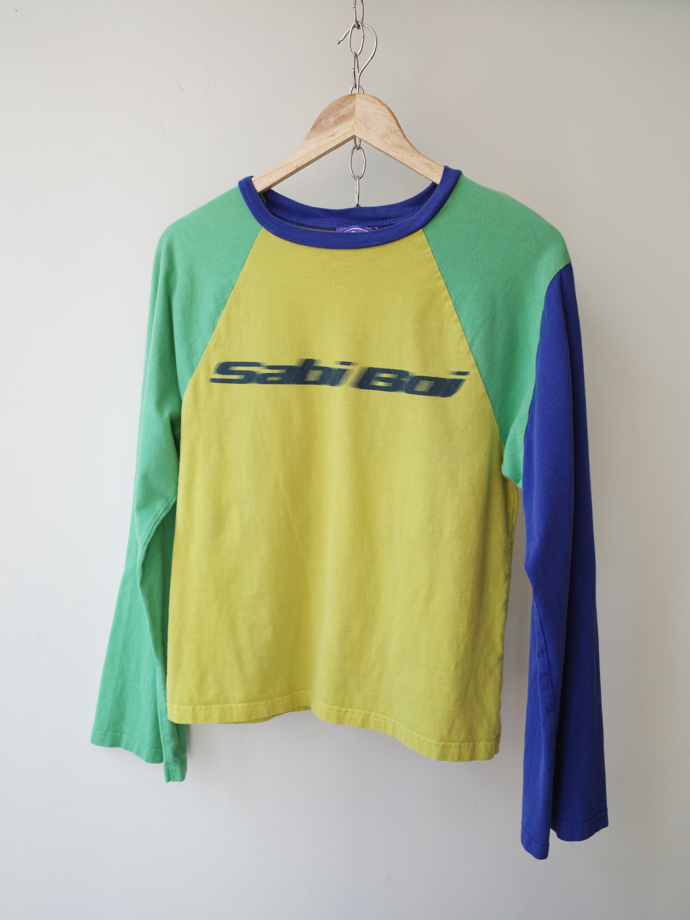 Mowalola Sabi Boi Contrast Long Sleeve Tee – WOOD 木