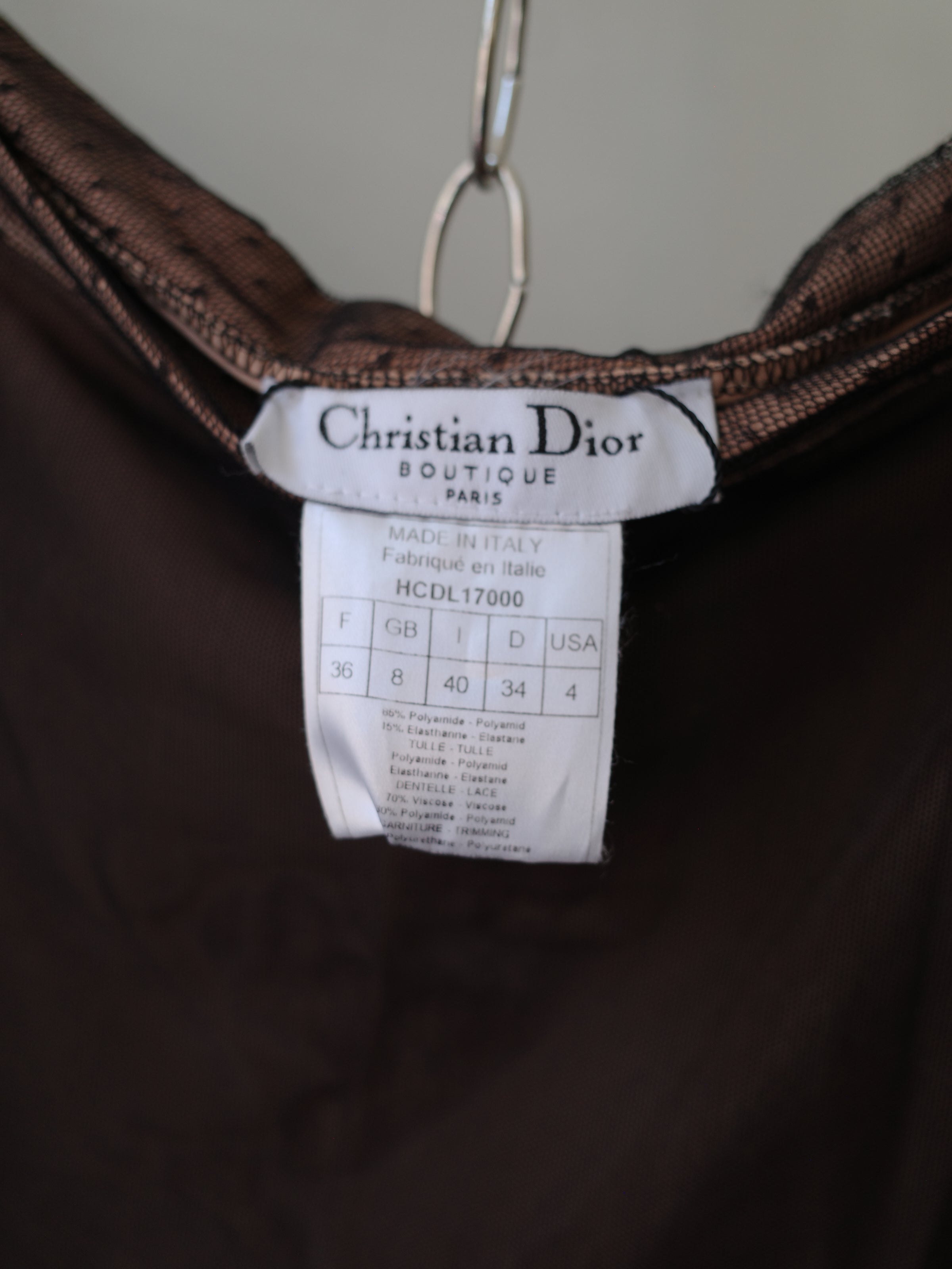 Christian Dior by John Galliano Mesh & Lace Skirt – WATER 水