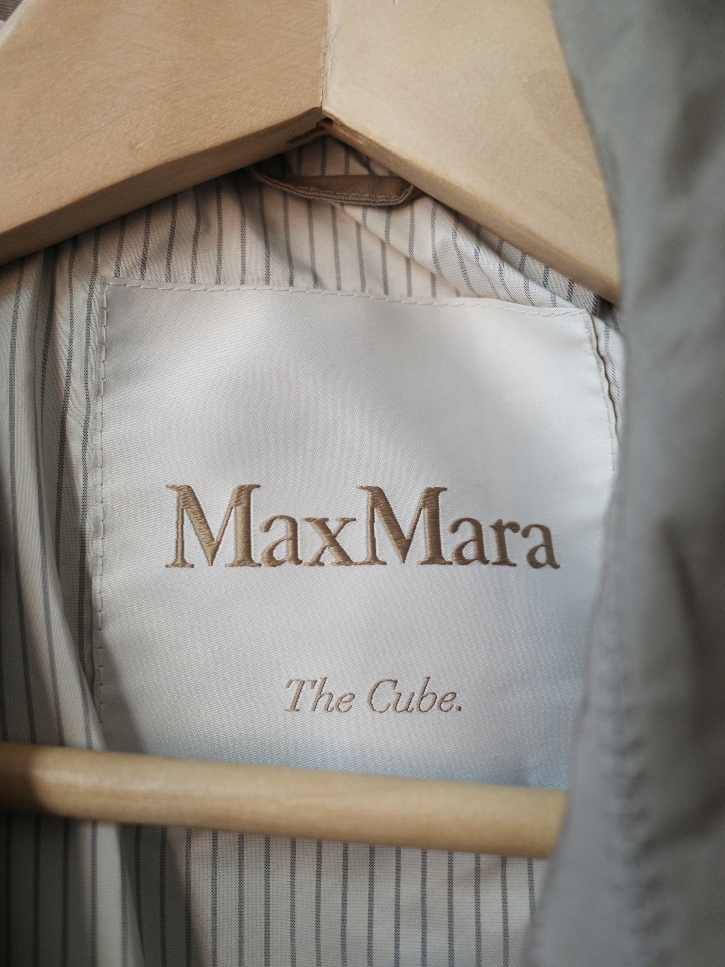 Max Mara The Cube Oversized Trench Coat – EARTH 土