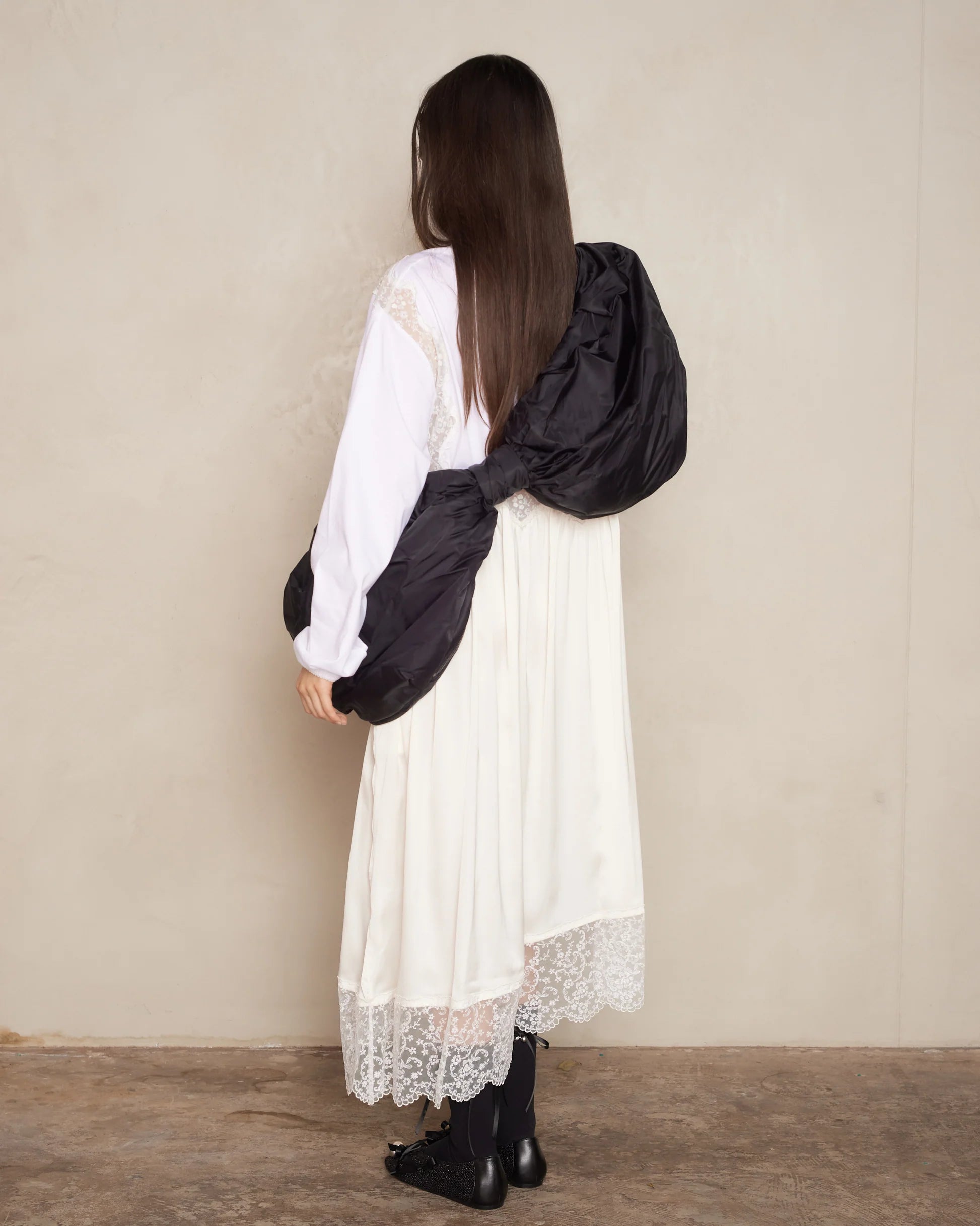 Simone Rocha Black Bow Crossbody Bag – METAL 金