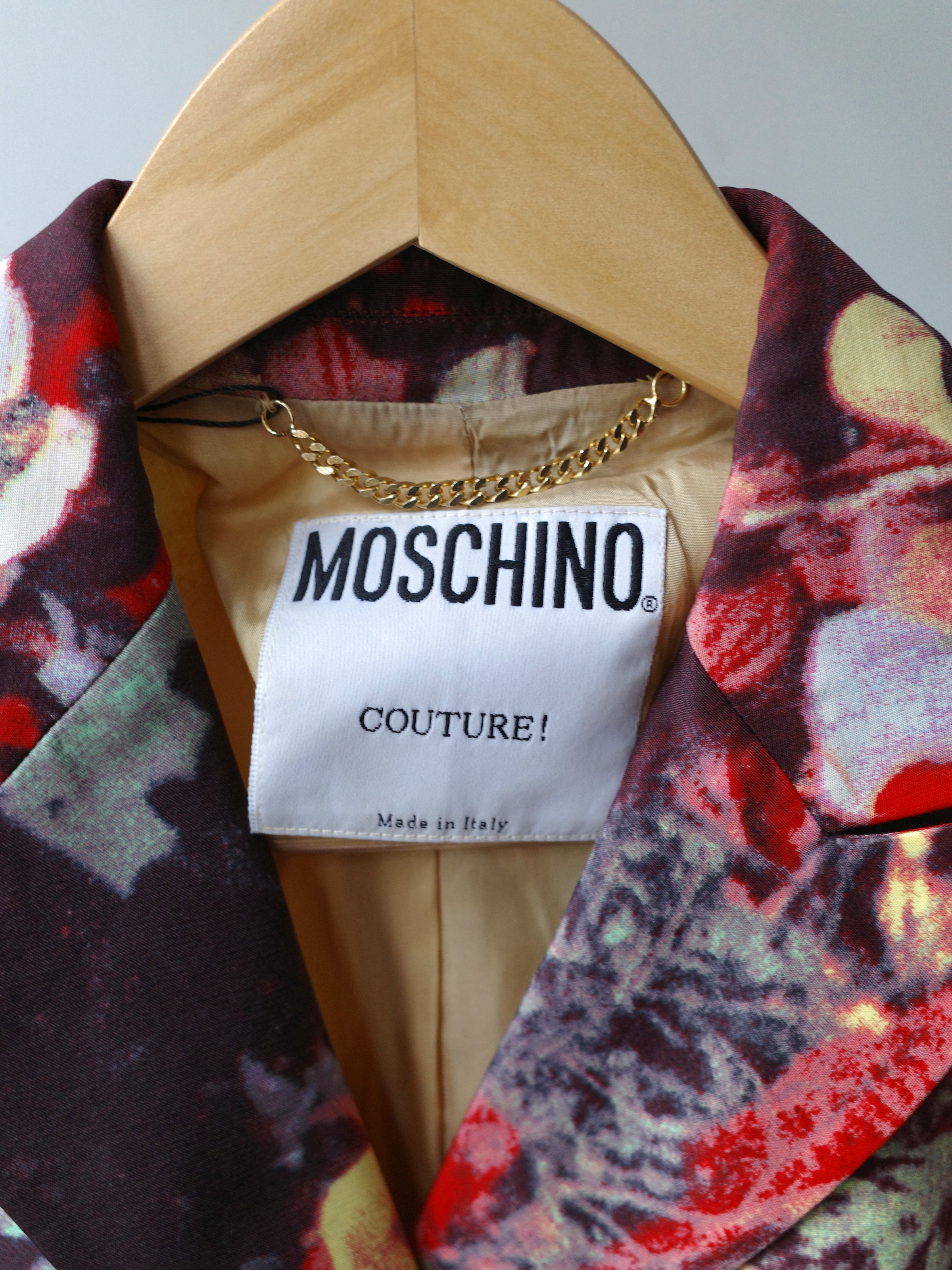 Moschino Vintage All-Over Print Jacket – FIRE 火
