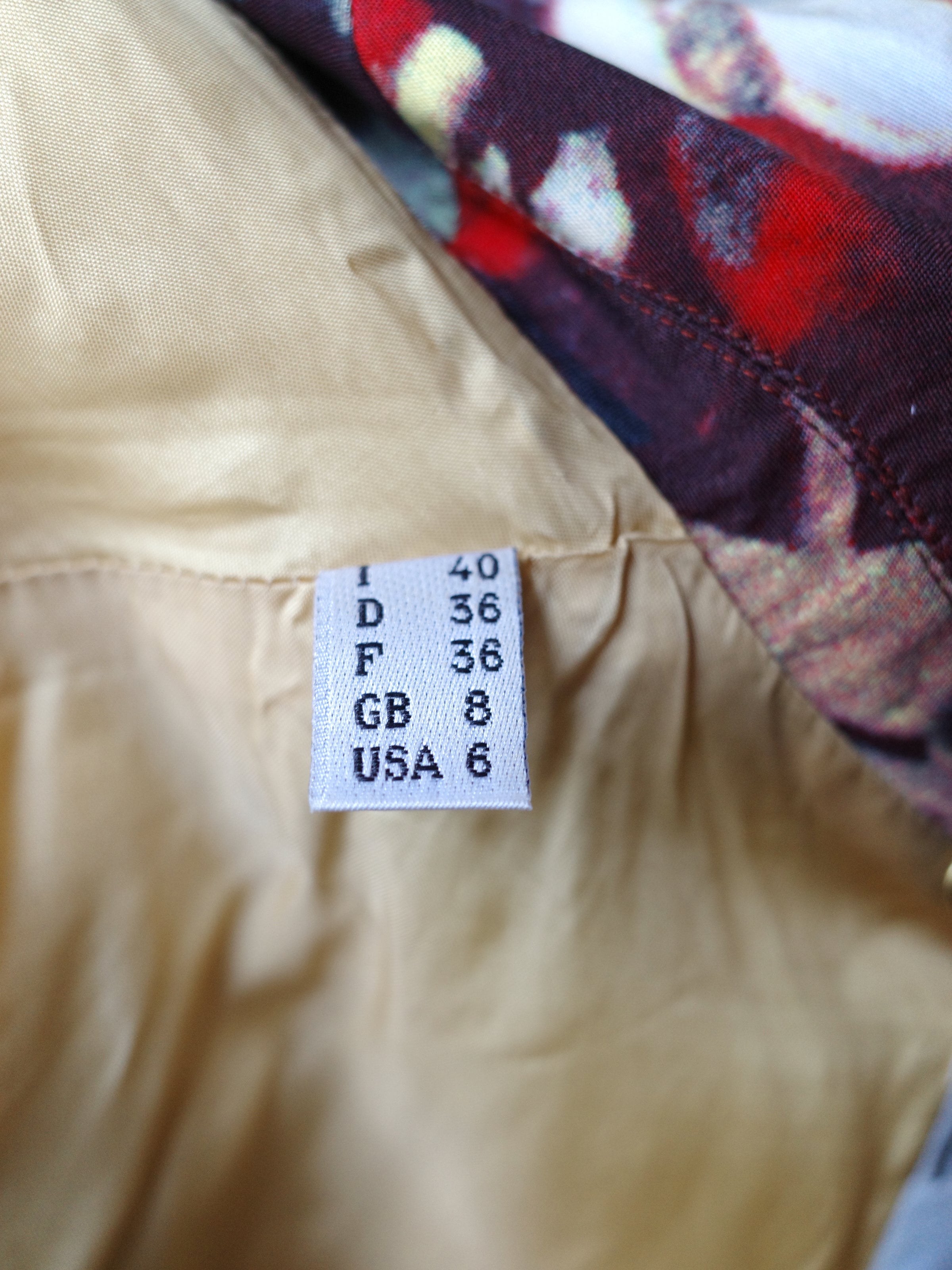 Moschino Vintage All-Over Print Jacket – FIRE 火