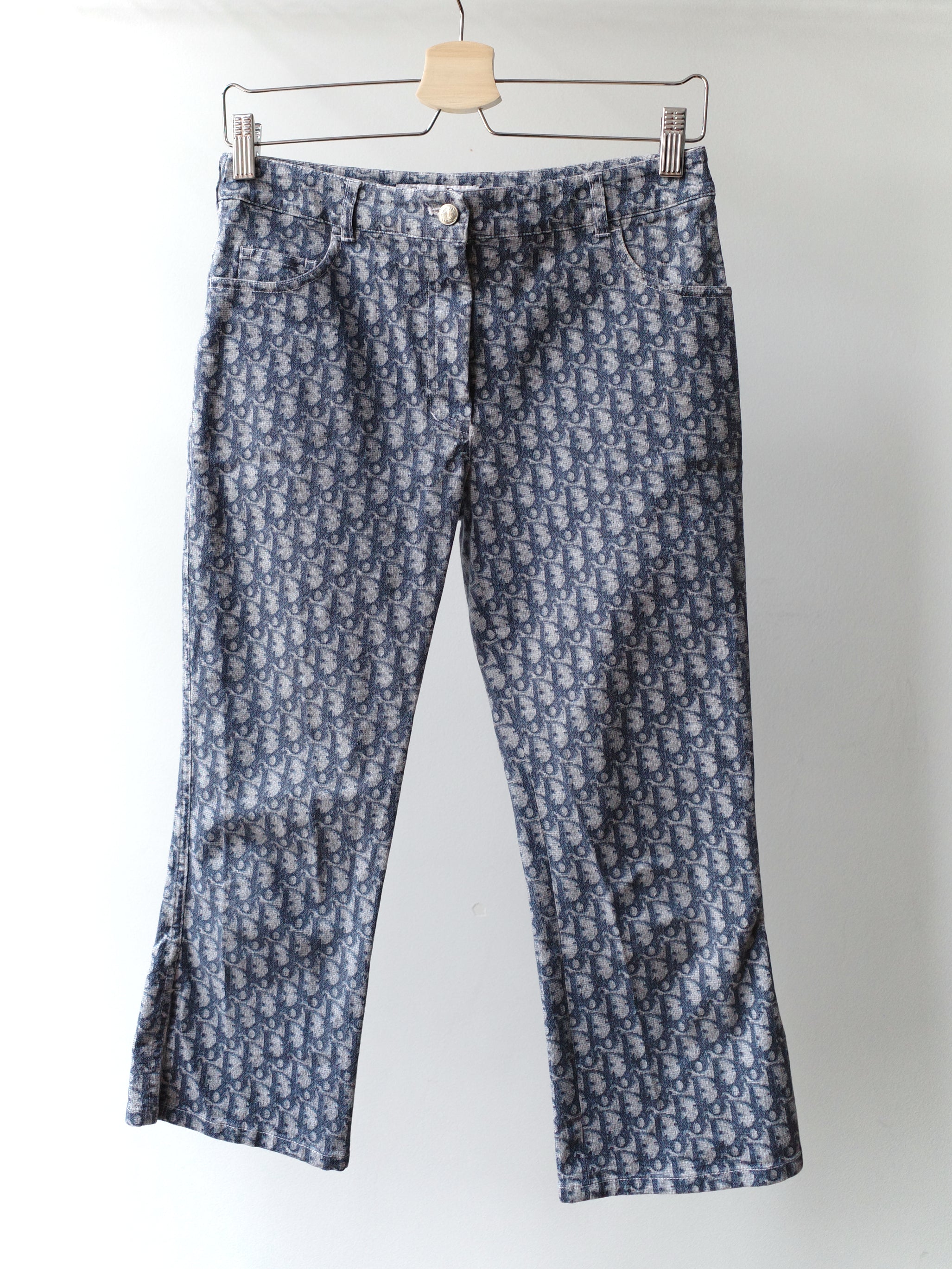 Christian Dior by John Galliano Diorissimo Monogram Capri Pants – EARTH 土