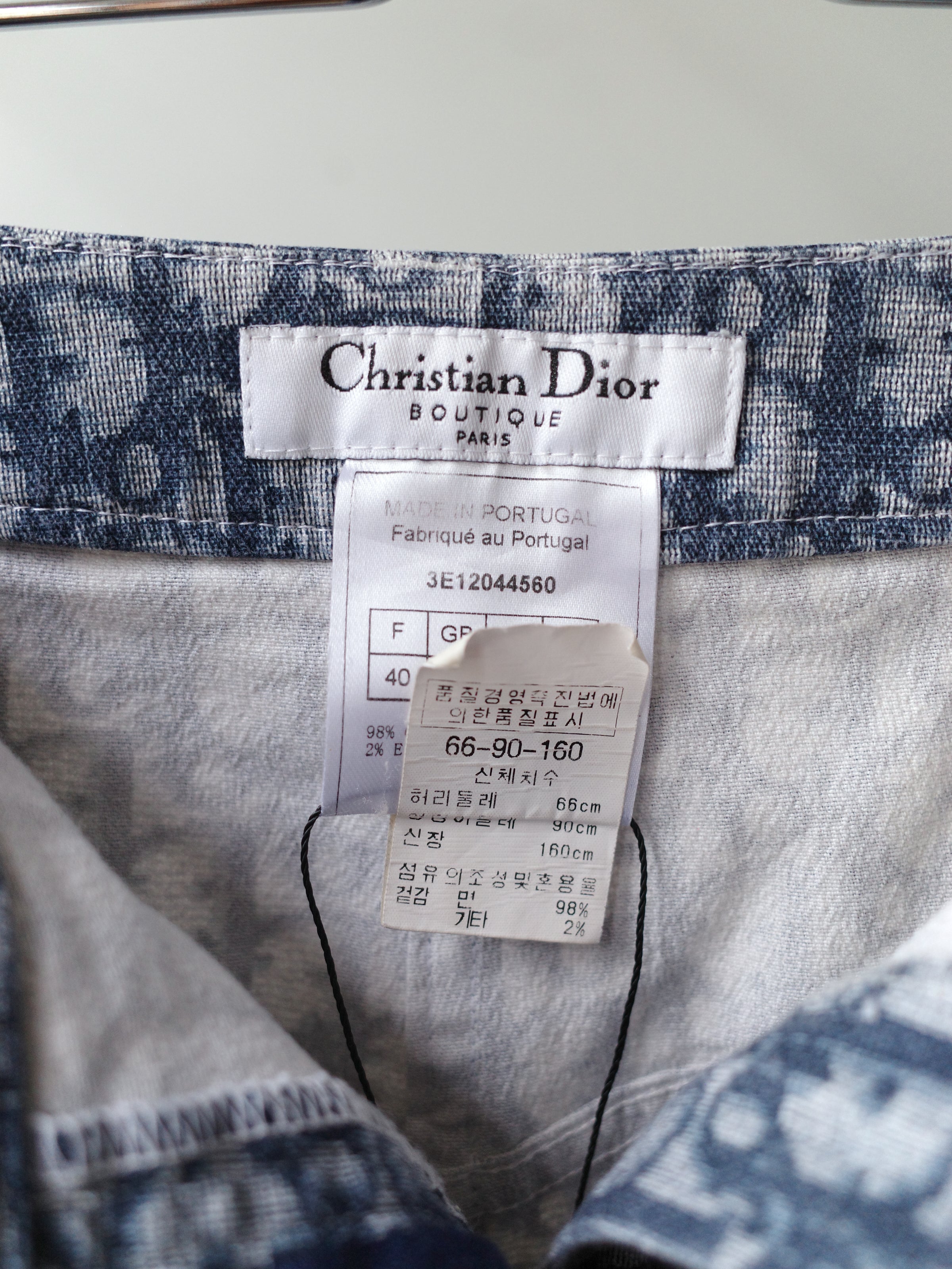 Christian Dior by John Galliano Diorissimo Monogram Capri Pants – EARTH 土