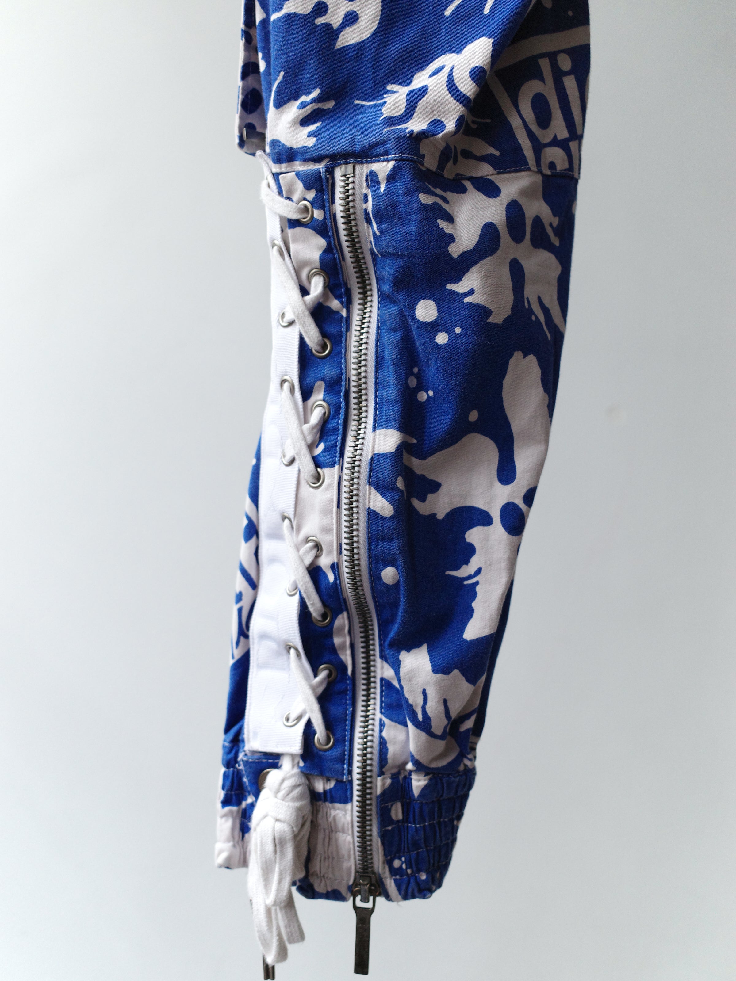 Christian Dior S/S 2004 “Dior Surf Chick” Lace-Up Pants – WATER 水