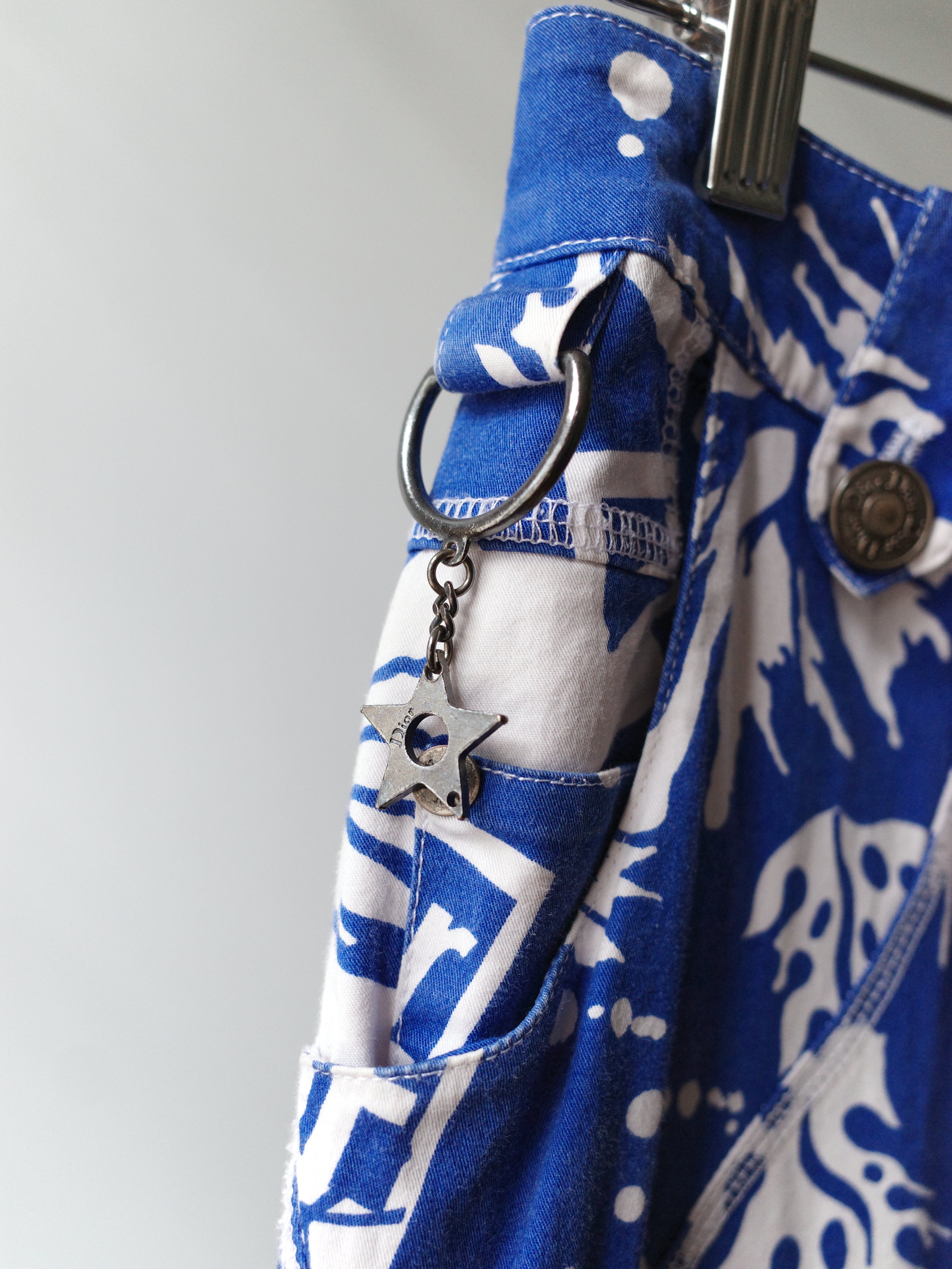 Christian Dior S/S 2004 “Dior Surf Chick” Lace-Up Pants – WATER 水