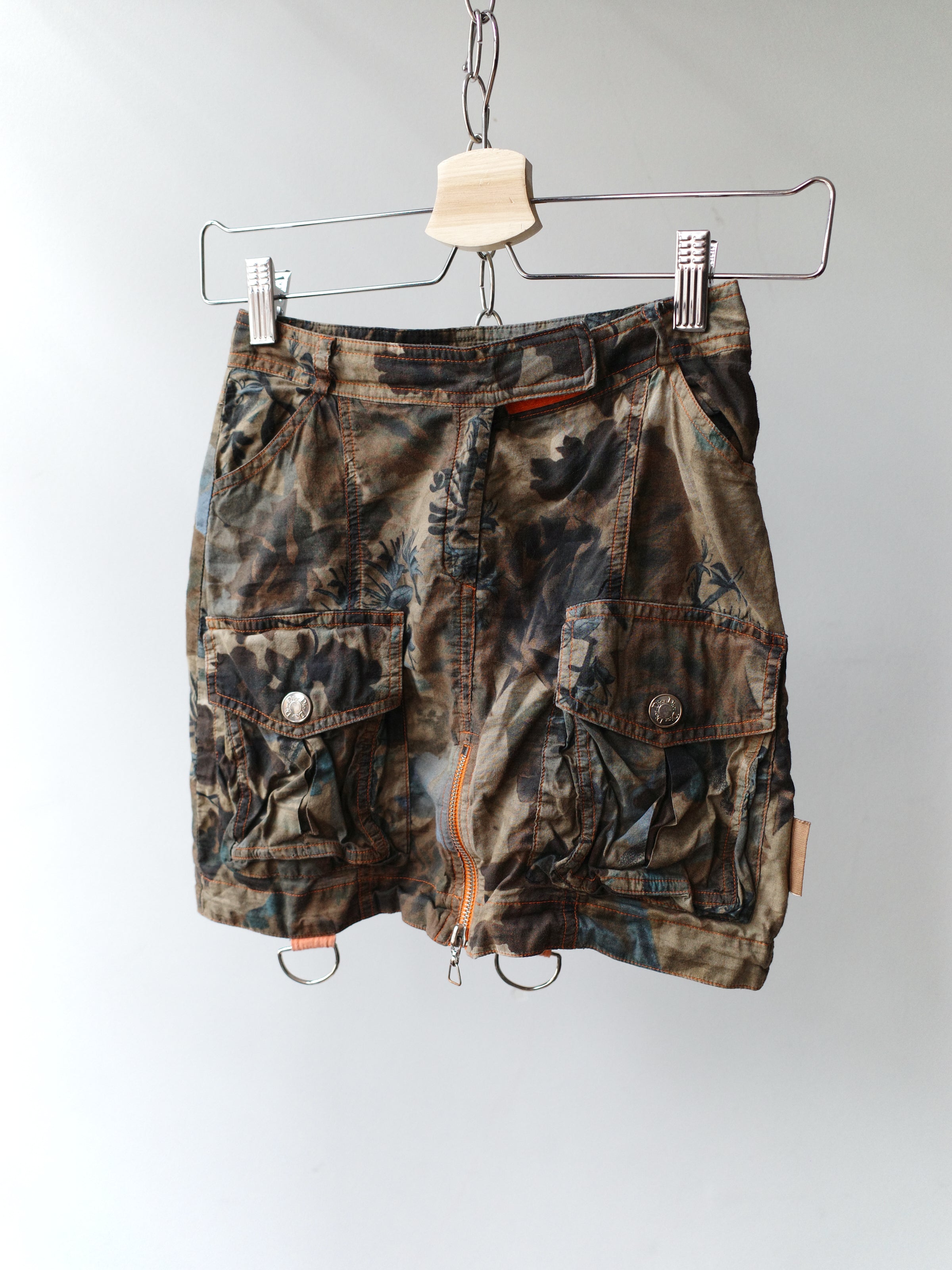Christian Dior by John Galliano Camouflage Mini Skirt – EARTH 土