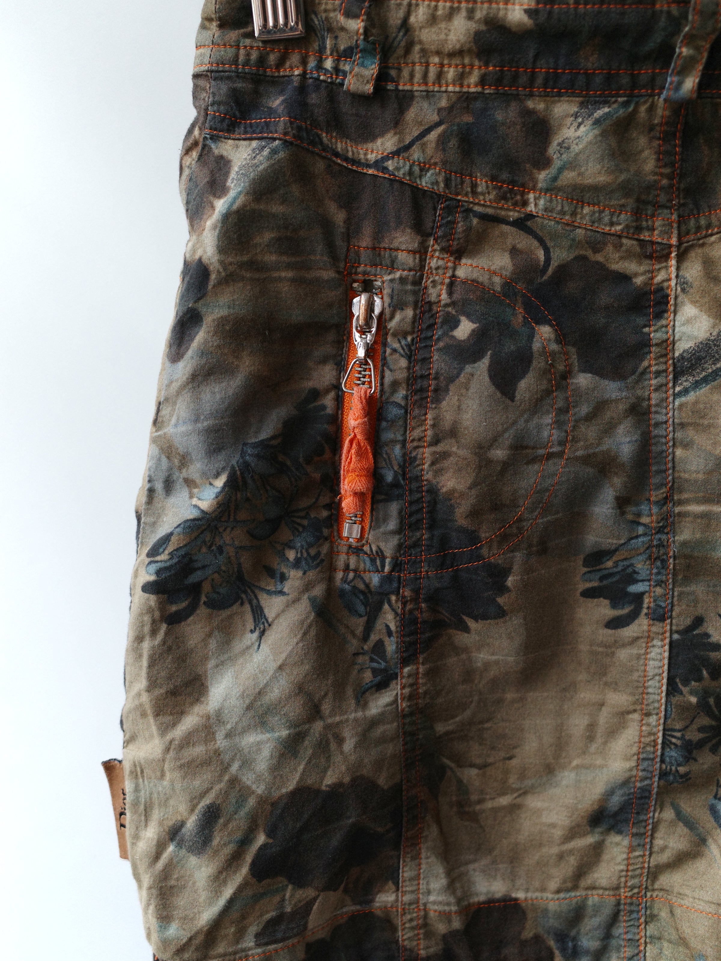 Christian Dior by John Galliano Camouflage Mini Skirt – EARTH 土