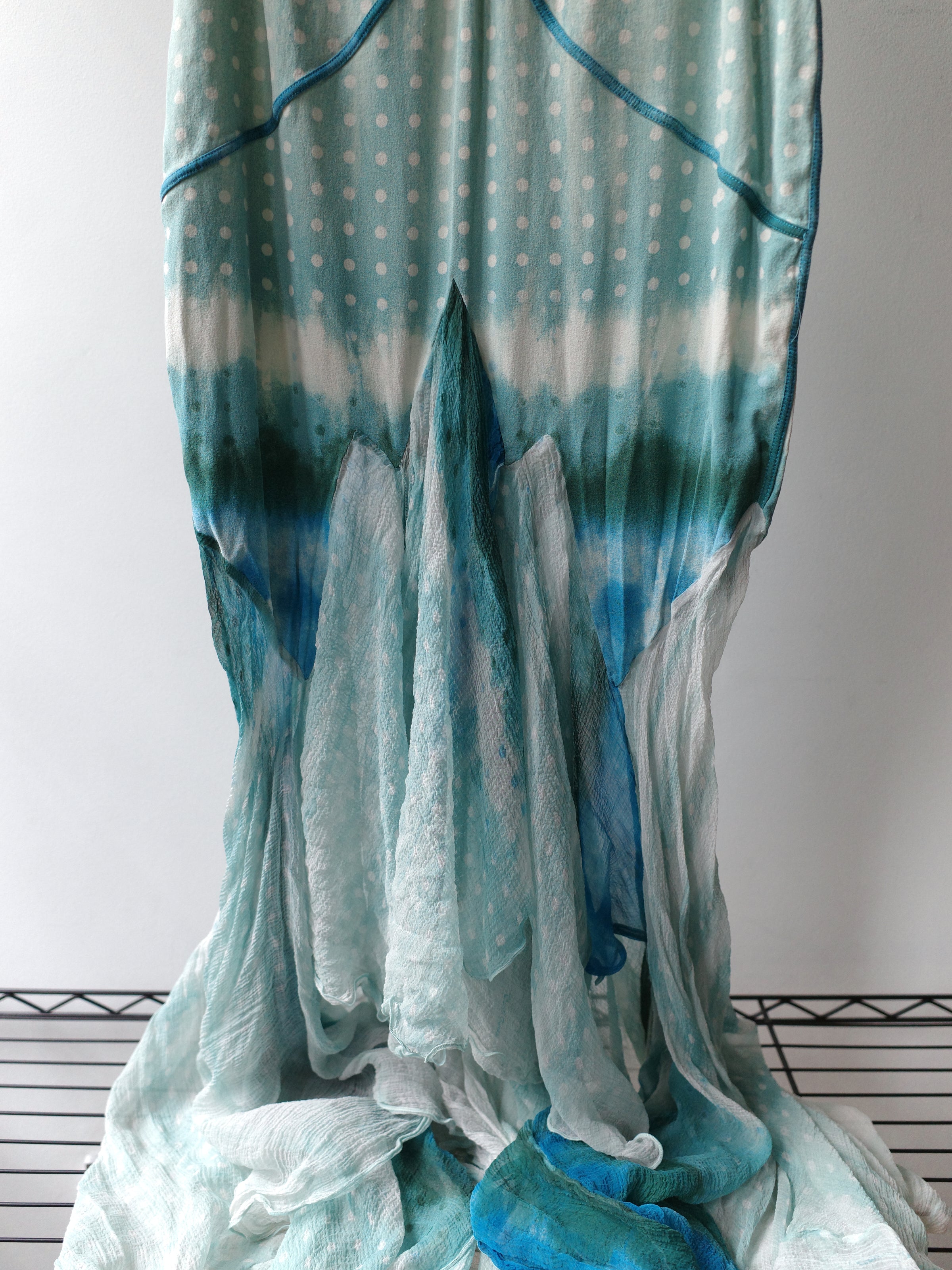 Roberto Cavalli Spring/Summer 2003 Runway Silk Gown – FIRE 火
