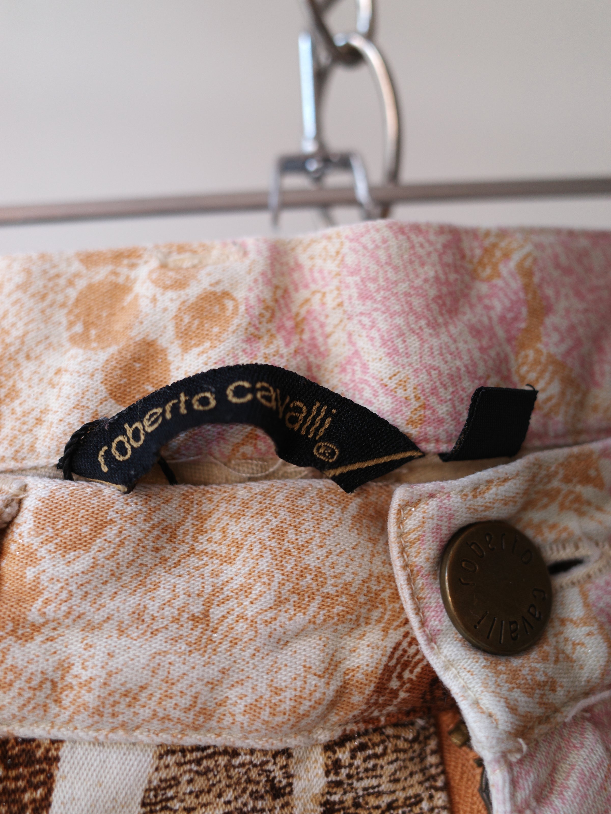 Roberto Cavalli All-Over Baroque Animal Print Pants – EARTH 土