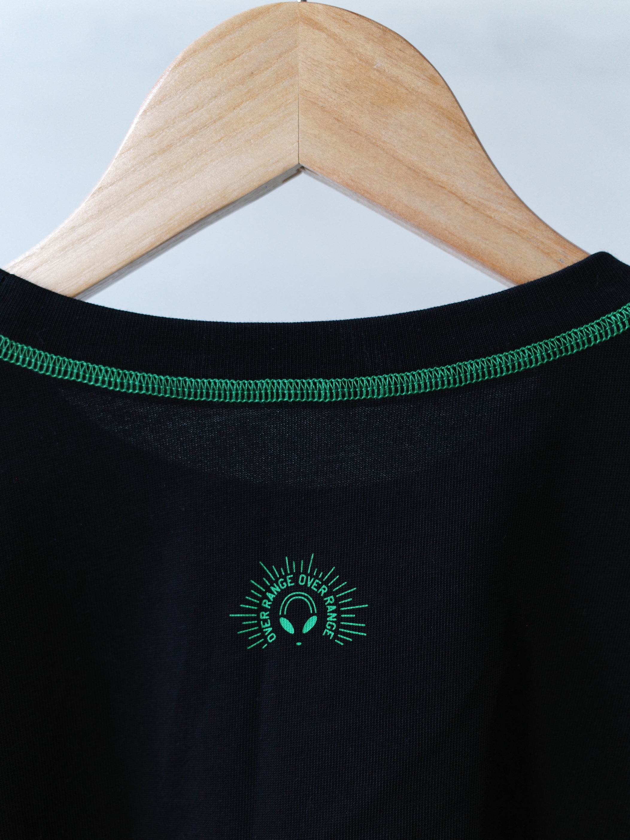 OVER RANGE Green Alien Rope T-shirt – METAL 金